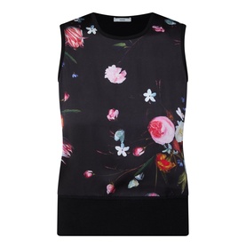Floral Sweater Vest