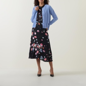 Floral Sweater Vest
