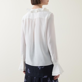 Placement Tulip Print Blouse