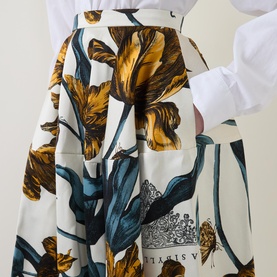 Floral Flared Skirt