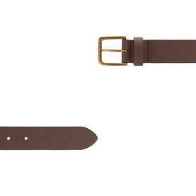 Logo Leather Belt