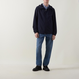 Casual Logo Windbreaker