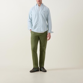 Classic Mid-Rise Straight Leg Chinos