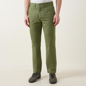 Classic Mid-Rise Straight Leg Chinos