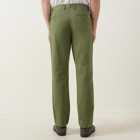 Classic Mid-Rise Straight Leg Chinos