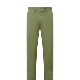 Classic Mid-Rise Straight Leg Chinos