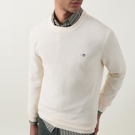 Shield Textured Sweater