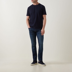 Textured Tonal Stripe T-Shirt