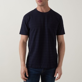 Textured Tonal Stripe T-Shirt