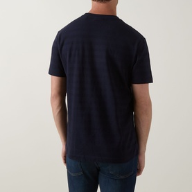 Textured Tonal Stripe T-Shirt
