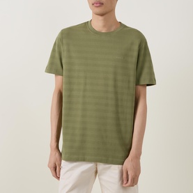 Logo Tonal Stripe T-Shirt