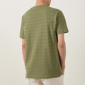 Logo Tonal Stripe T-Shirt