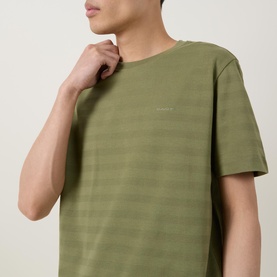 Logo Tonal Stripe T-Shirt
