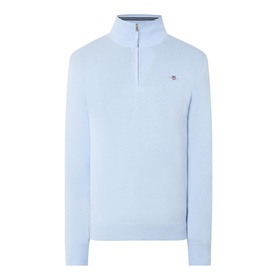 Shield Logo Half Zip Sweater