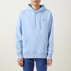 Shield Logo Drawstring Hoodie
