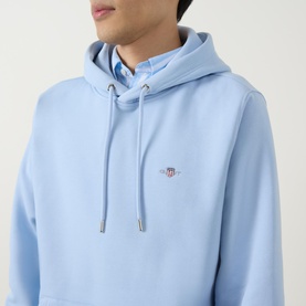 Shield Logo Drawstring Hoodie