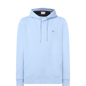 Shield Logo Drawstring Hoodie