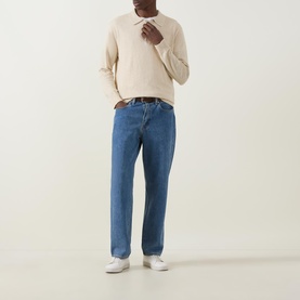 Slub Logo Polo Shirt