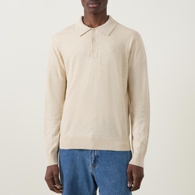 Slub Logo Polo Shirt