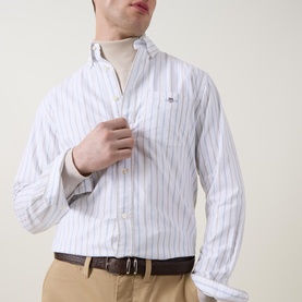 Classic Striped Oxford Shirt