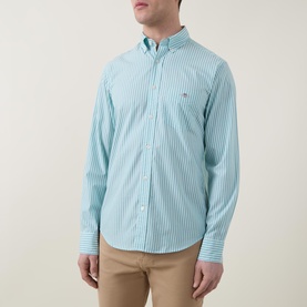 Shield Logo Classic Striped Shirt