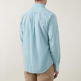 Shield Logo Classic Striped Shirt