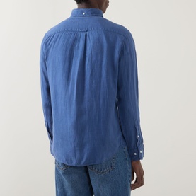 Logo Garment-Dyed Shirt