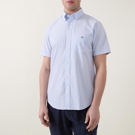 Shield Logo Gingham Shirt