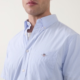 Shield Logo Gingham Shirt