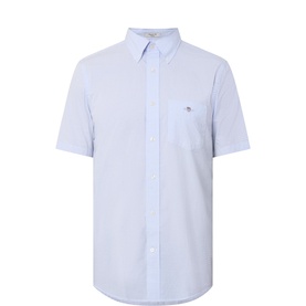 Shield Logo Gingham Shirt
