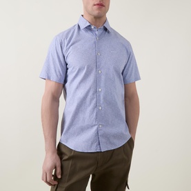 Logo Micro Print Shirt