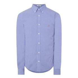 Shield Logo Gingham Casual Shirt