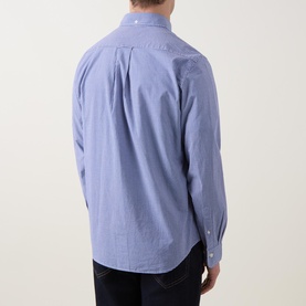 Shield Logo Gingham Casual Shirt