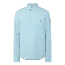 Shield Logo Gingham Shirt