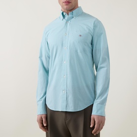 Shield Logo Gingham Shirt