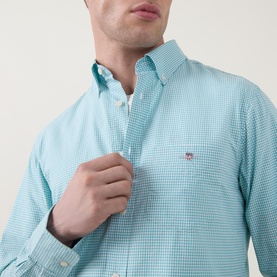 Shield Logo Gingham Shirt