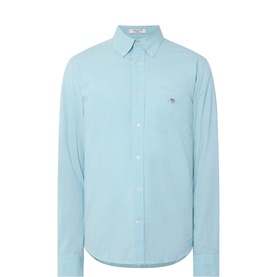 Shield Logo Gingham Shirt
