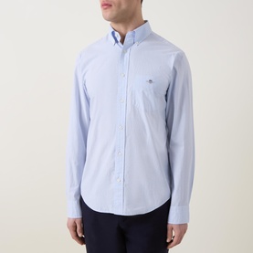 Shield Logo Gingham Print Shirt