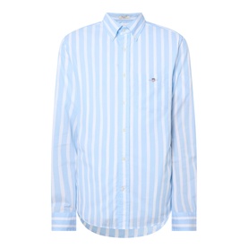 Shield Logo Wide Striped Shirt