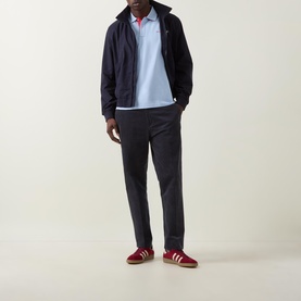 Logo Contrast Collar Polo Shirt