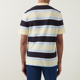 Logo Striped Polo Shirt