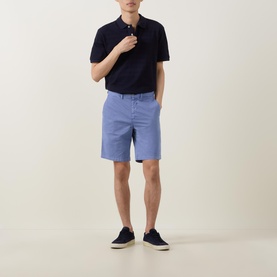 Logo Tonal Stripe Polo Shirt