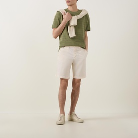 Logo Sunfaded Chino Shorts