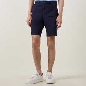 Logo Sunfaded Chino Shorts