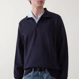 Interlock Half Zip Sweatshirt