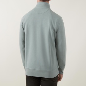Shield Logo Half Zip Sweatshirt