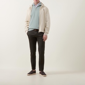 Shield Logo Half Zip Sweatshirt