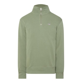 Shield Logo Half-Zip Sweatshirt