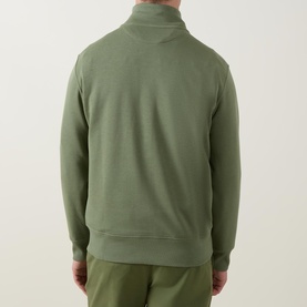 Shield Logo Half-Zip Sweatshirt