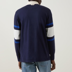 Striped Logo Rugby Shirt